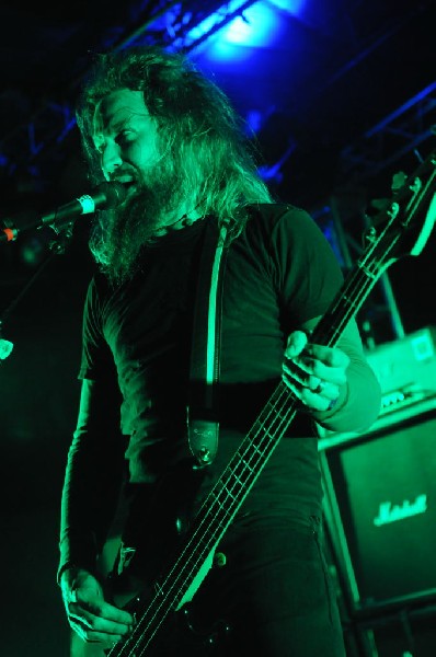 Mastodon at La Zona Rosa, Austin, Texas 10/25/11 - photo by jeff barringer