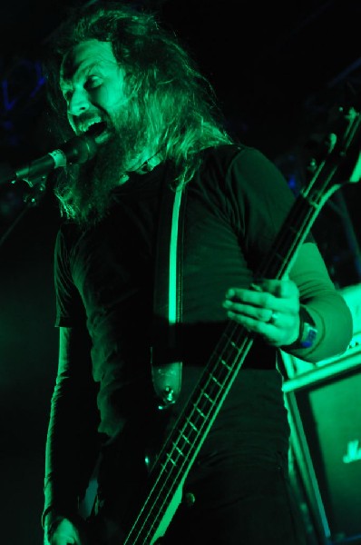 Mastodon at La Zona Rosa, Austin, Texas 10/25/11 - photo by jeff barringer