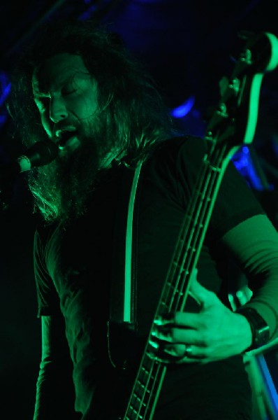 Mastodon at La Zona Rosa, Austin, Texas 10/25/11 - photo by jeff barringer