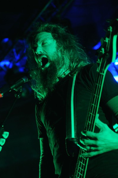 Mastodon at La Zona Rosa, Austin, Texas 10/25/11 - photo by jeff barringer