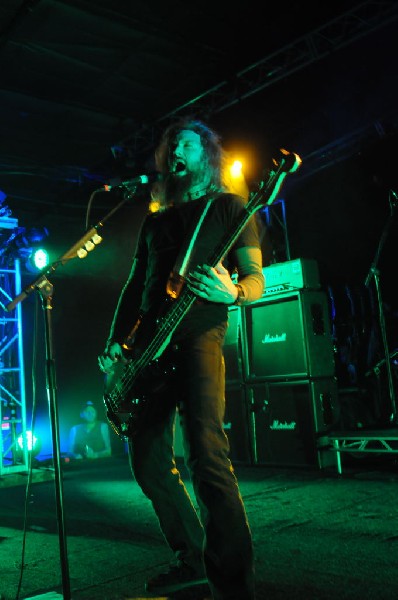 Mastodon at La Zona Rosa, Austin, Texas 10/25/11 - photo by jeff barringer