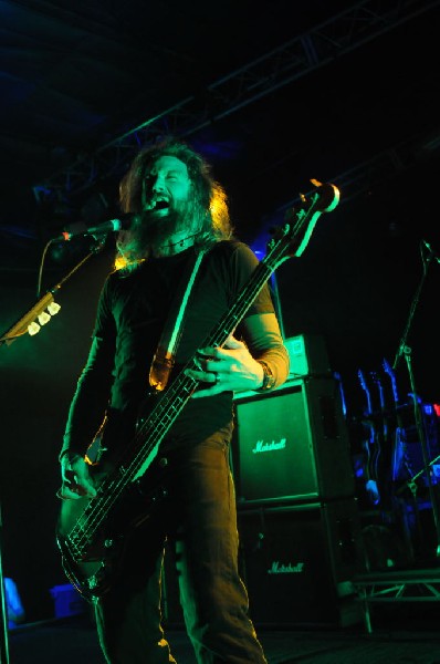 Mastodon at La Zona Rosa, Austin, Texas 10/25/11 - photo by jeff barringer