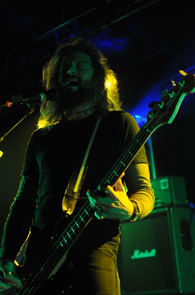 Mastodon at La Zona Rosa, Austin, Texas 10/25/11 - photo by jeff barringer