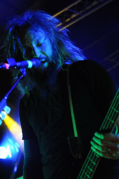 Mastodon at La Zona Rosa, Austin, Texas 10/25/11 - photo by jeff barringer