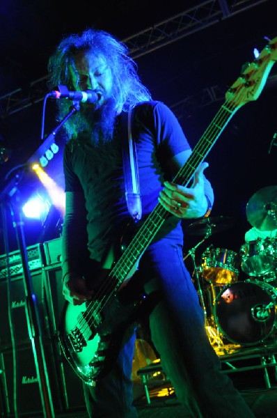 Mastodon at La Zona Rosa, Austin, Texas 10/25/11 - photo by jeff barringer