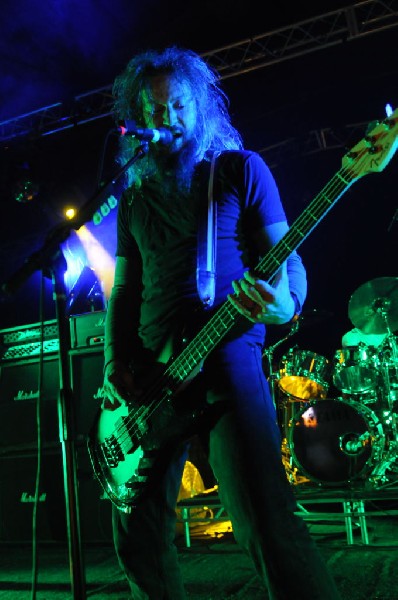 Mastodon at La Zona Rosa, Austin, Texas 10/25/11 - photo by jeff barringer