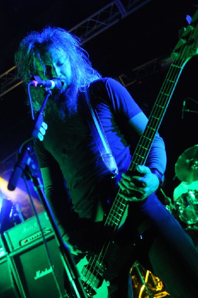 Mastodon at La Zona Rosa, Austin, Texas 10/25/11 - photo by jeff barringer