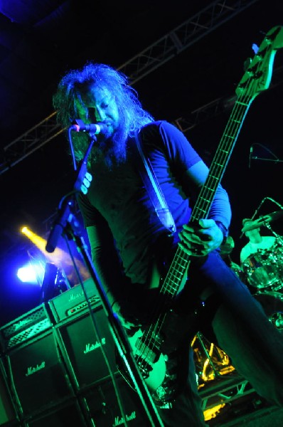 Mastodon at La Zona Rosa, Austin, Texas 10/25/11 - photo by jeff barringer