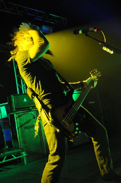 Mastodon at La Zona Rosa, Austin, Texas 10/25/11 - photo by jeff barringer