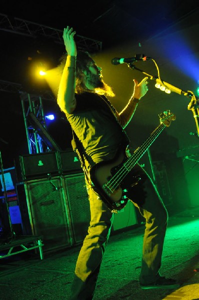 Mastodon at La Zona Rosa, Austin, Texas 10/25/11 - photo by jeff barringer