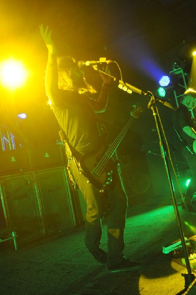 Mastodon at La Zona Rosa, Austin, Texas 10/25/11 - photo by jeff barringer