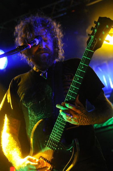 Mastodon at La Zona Rosa, Austin, Texas 10/25/11 - photo by jeff barringer