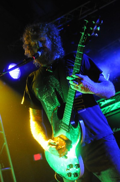 Mastodon at La Zona Rosa, Austin, Texas 10/25/11 - photo by jeff barringer