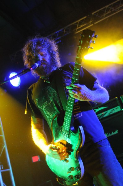 Mastodon at La Zona Rosa, Austin, Texas 10/25/11 - photo by jeff barringer