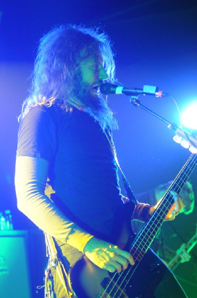 Mastodon at La Zona Rosa, Austin, Texas 10/25/11 - photo by jeff barringer