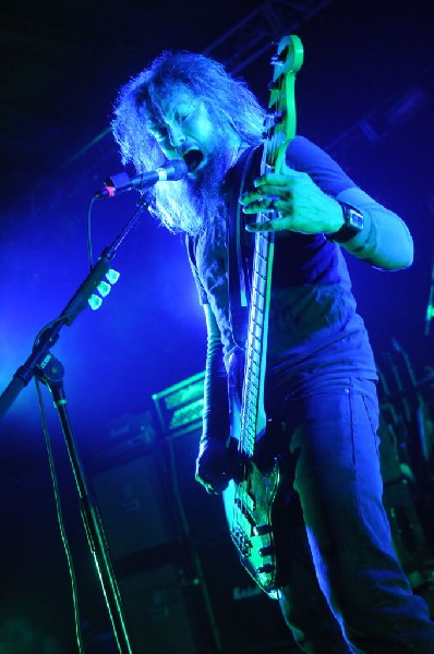 Mastodon at La Zona Rosa, Austin, Texas 10/25/11 - photo by jeff barringer