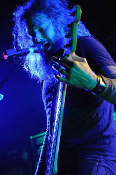 Mastodon at La Zona Rosa, Austin, Texas 10/25/11 - photo by jeff barringer