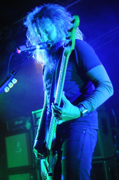 Mastodon at La Zona Rosa, Austin, Texas 10/25/11 - photo by jeff barringer