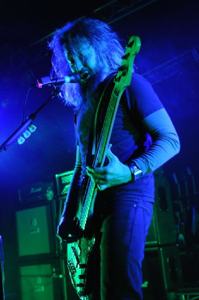 Mastodon at La Zona Rosa, Austin, Texas 10/25/11 - photo by jeff barringer