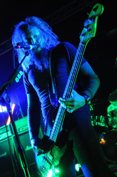 Mastodon at La Zona Rosa, Austin, Texas 10/25/11 - photo by jeff barringer