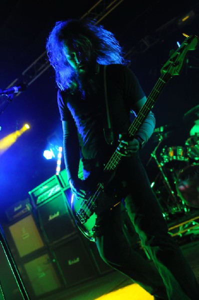 Mastodon at La Zona Rosa, Austin, Texas 10/25/11 - photo by jeff barringer