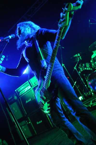 Mastodon at La Zona Rosa, Austin, Texas 10/25/11 - photo by jeff barringer