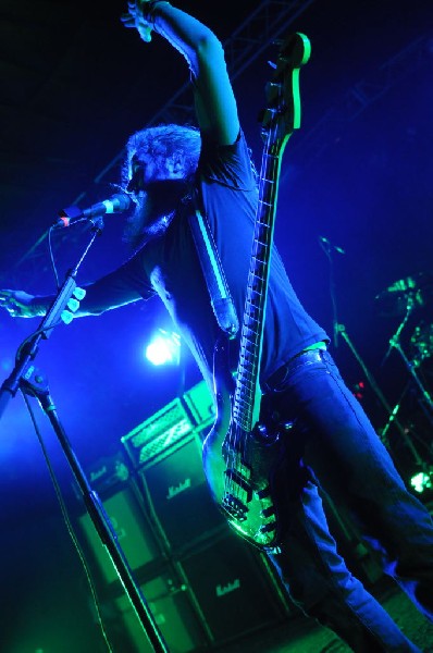 Mastodon at La Zona Rosa, Austin, Texas 10/25/11 - photo by jeff barringer