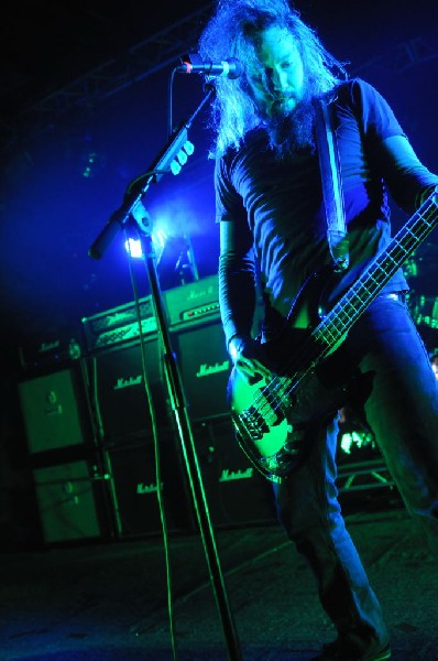 Mastodon at La Zona Rosa, Austin, Texas 10/25/11 - photo by jeff barringer