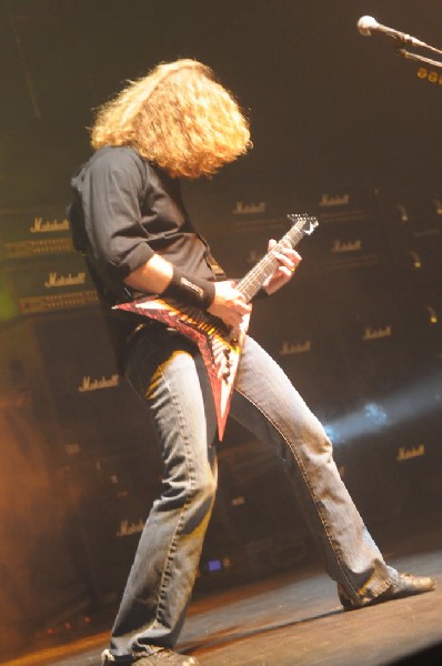 Megadeth at ACL Live at the Moody Theater, Austin, Texas 03/03/2012