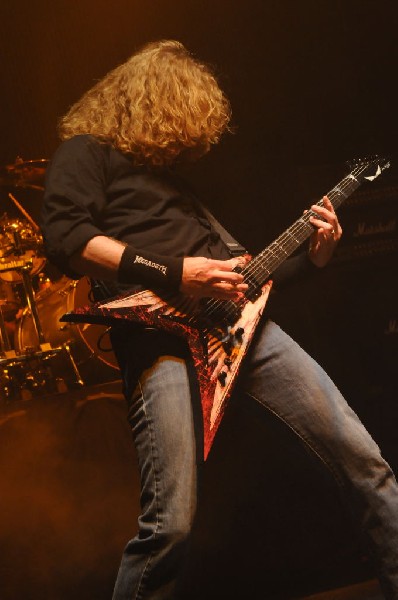 Megadeth at ACL Live at the Moody Theater, Austin, Texas 03/03/2012