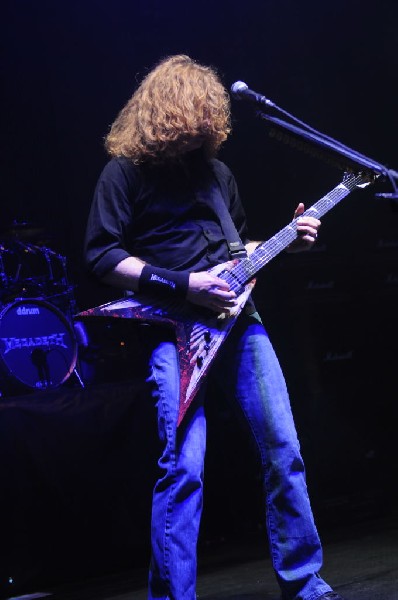 Megadeth at ACL Live at the Moody Theater, Austin, Texas 03/03/2012