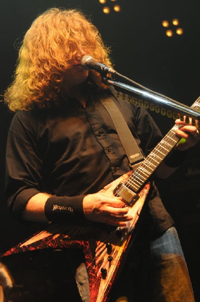 Megadeth at ACL Live at the Moody Theater, Austin, Texas 03/03/2012