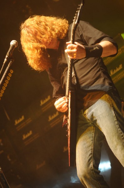 Megadeth at ACL Live at the Moody Theater, Austin, Texas 03/03/2012