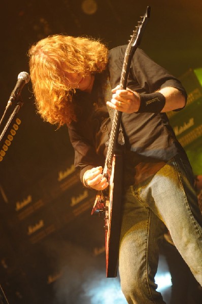 Megadeth at ACL Live at the Moody Theater, Austin, Texas 03/03/2012