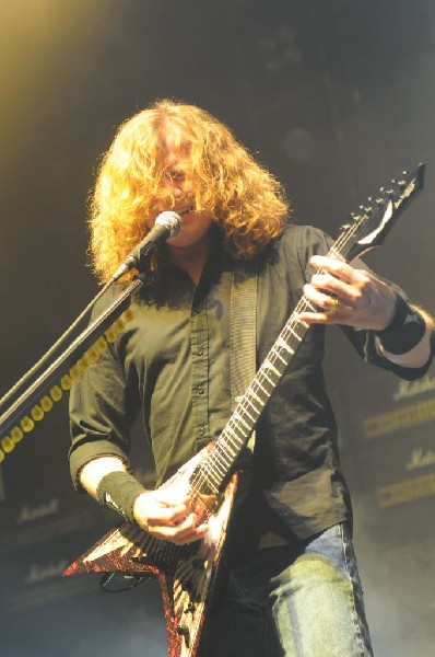 Megadeth at ACL Live at the Moody Theater, Austin, Texas 03/03/2012