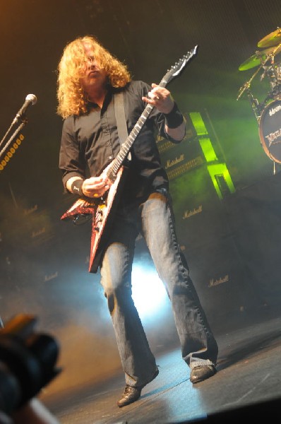 Megadeth at ACL Live at the Moody Theater, Austin, Texas 03/03/2012