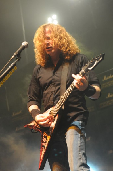 Megadeth at ACL Live at the Moody Theater, Austin, Texas 03/03/2012