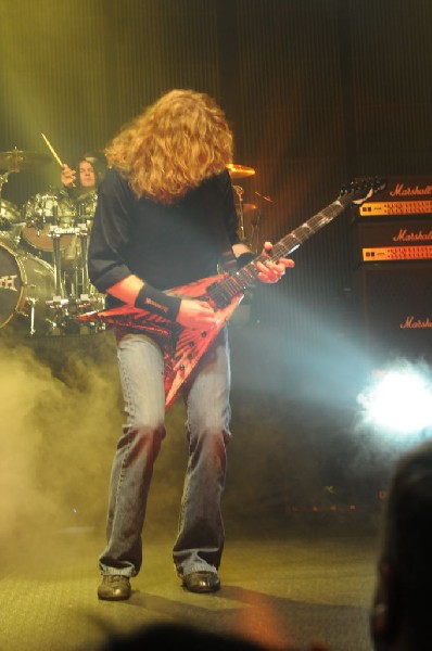 Megadeth at ACL Live at the Moody Theater, Austin, Texas 03/03/2012