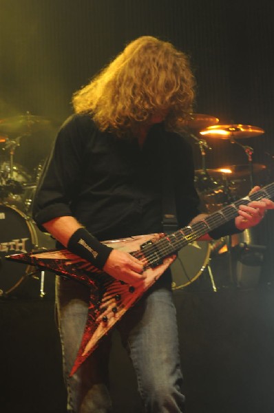 Megadeth at ACL Live at the Moody Theater, Austin, Texas 03/03/2012