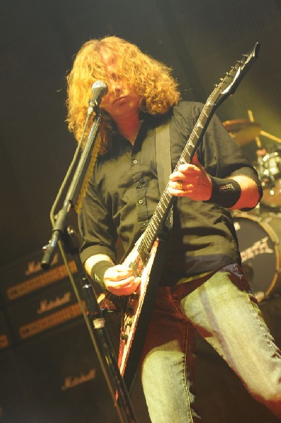 Megadeth at ACL Live at the Moody Theater, Austin, Texas 03/03/2012