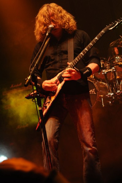 Megadeth at ACL Live at the Moody Theater, Austin, Texas 03/03/2012