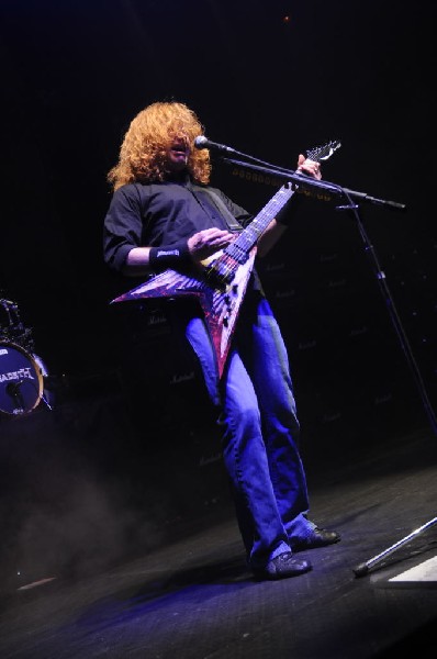 Megadeth at ACL Live at the Moody Theater, Austin, Texas 03/03/2012