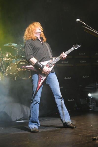 Megadeth at ACL Live at the Moody Theater, Austin, Texas 03/03/2012