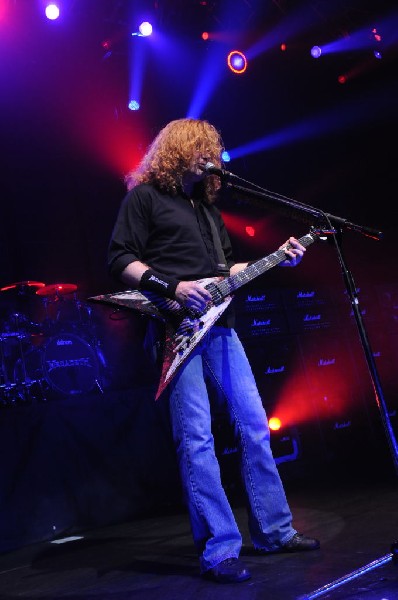 Megadeth at ACL Live at the Moody Theater, Austin, Texas 03/03/2012