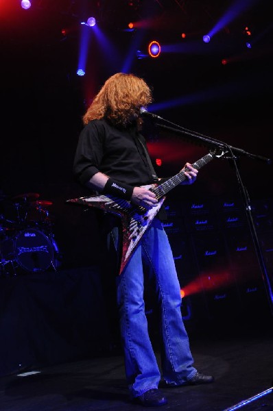 Megadeth at ACL Live at the Moody Theater, Austin, Texas 03/03/2012