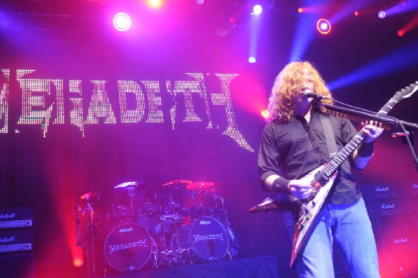 Megadeth at ACL Live at the Moody Theater, Austin, Texas 03/03/2012