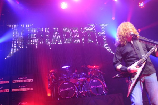 Megadeth at ACL Live at the Moody Theater, Austin, Texas 03/03/2012