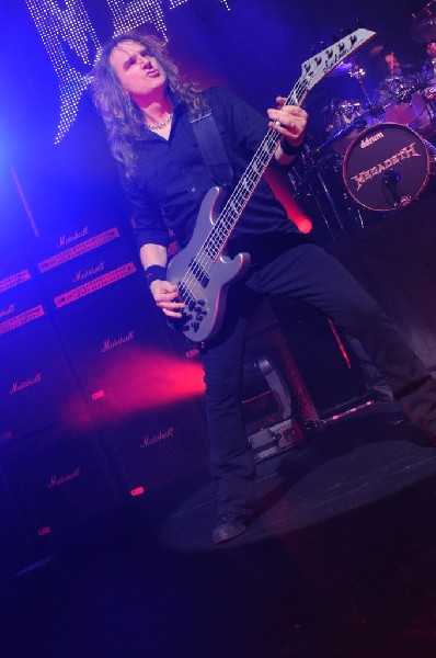 Megadeth at ACL Live at the Moody Theater, Austin, Texas 03/03/2012