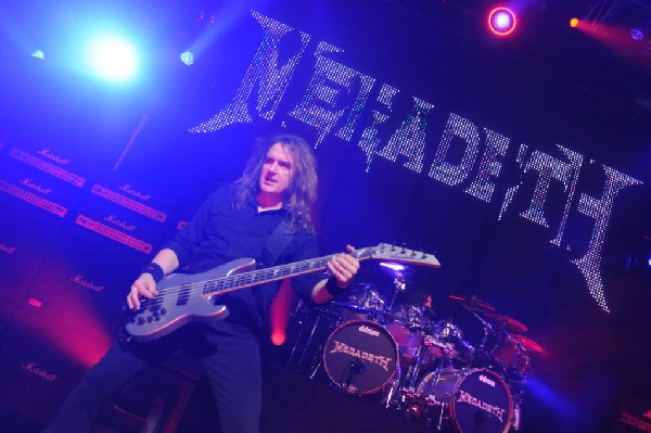 Megadeth at ACL Live at the Moody Theater, Austin, Texas 03/03/2012