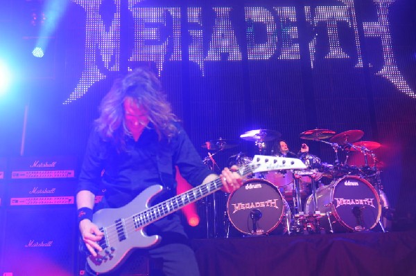 Megadeth at ACL Live at the Moody Theater, Austin, Texas 03/03/2012